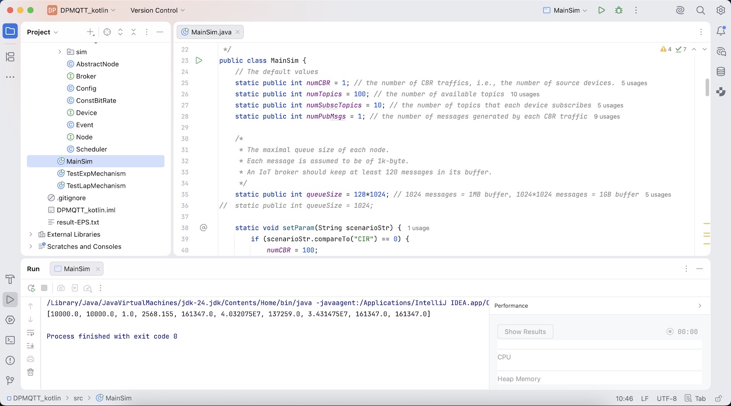 IntelliJ IDEA showing Java code execution with 'Process finished with exit code 0'